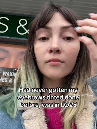 I got my brows tinted before my holiday to Mexico