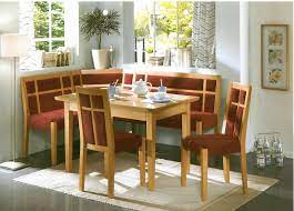 Booths and banquettes are most often associated with modern and contemporary spaces, but this quaint country kitchen looks super sweet with booth seating for four. Booth Dining Room Set Wild Country Fine Arts
