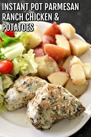 Instant Pot Parmesan Ranch Chicken And Potatoes Recipe Instant Pot Dinner Recipes Chicken Pot Recipe Instant Pot Recipes