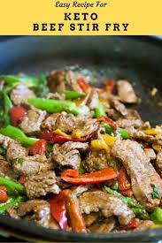 Keto Beef Stir Fry Recipe Keto Beef Recipes Beef Stir Fry Recipes Beef Recipes
