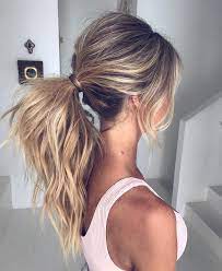 Gorgeous Ponytail Hairstyle Ideas That Will Leave You In Fab Messy Hairstyles Long Hair Styles Medium Length Hair Styles