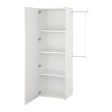 Platsa Armoire Penderie Blanc Fonnes Blanc 95 120x42x181 Cm Ikea Ikea Kleiderschrank Aufbewahrung Regale Ikea Schrank
