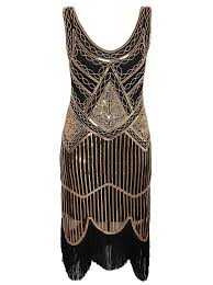 Black And Smart Dress Amazon Amazon Com Vijiv Women 39 S 1920s Gastby Inspired Sequined Embellished Fringed Flapper Dress Clothing Gold Flapper Dress Women Club Dresses Fashion