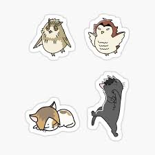 High quality art board prints by independent artists and designers from around the world. Kotaro Bokuto Stickers Redbubble