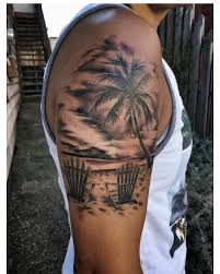 This Is Perfect Palm Tattoos Half Sleeve Tattoo Sunset Tattoos