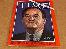 TIME MAGAZINE 1/4/1966 HUBERT HUMPHREY, WILTON NORMAN CHAMBERLAIN, GEMINI 8 