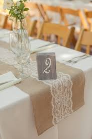 15 Rustic Wedding Ideas10 Table Runners Wedding Burlap Lace Wedding Burlap Wedding Table
