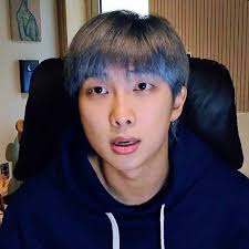 NAMJOON'S BLUE HAIR SUPREMACY, THAT'S IT. ✨ © ttaeuh