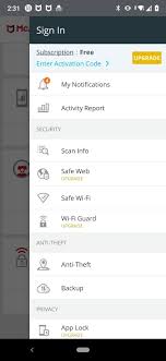 Mcafee antivirus and security is a security tool for android that provides you with different layers of security: Mcafee Mobile Security 5 14 0 117 Descargar Para Android Apk Gratis
