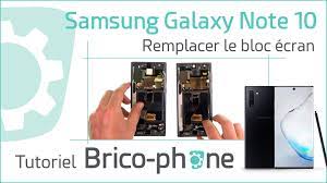 tutoriel samsung galaxy note 10 changer le bloc ecran vitre amoled pre montes sur chassis galaxy note tutoriel galaxy