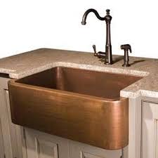 copper kitchen sink, farm