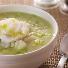 Soupe De Poireaux Au Poisson Recette Poireaux Soupe Poireaux Soupe Pour Maigrir