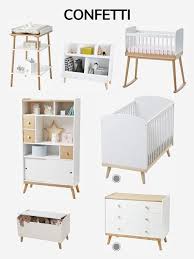lit bebe a barreaux ligne confetti blancgris 14 vertbaudet enfant ideen madchen junge dekoration mode muebles para bebe mobiliario bebe muebles para ninos
