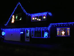 A Rural Life Time To Dress Your House For Christmas Blue Christmas Lights Christmas Lights Christmas House Lights