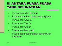 Tapi kalau selain dari hari isnin, niatnya: Bab 7 Hari Hari Yang Disunatkan Padanya Berpuasa Ppt Download