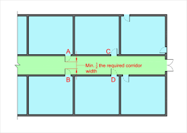 Door swing and encroachment by lori greene, ahc/cdc, ccpr, fdhi w from the according to the 2009 edition of the international building code (1008.1.2), if a door is a required encroachment when a door swings in the direction of egress travel, it may swing into a corridor. Clause 2 3 Means Of Escape Requirements Scdf