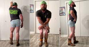 Black guy dancing in cowboy boots. Man Hilariously Takes Git Up Challenge Up Another Notch