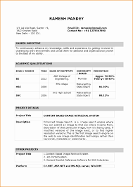 Resume Samples For Teaching Job Fresher Best Resume Examples