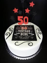 Birthday Cake For 50 Year Old Man Vintage Dude Birthday Cake 50th Birthday Cake 50th Birthday Cupcakes 50th Birthday Men