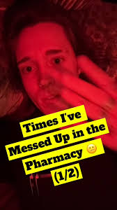 Times I've Messed Up in the Pharmacy 😕(1/2) #doctor #pharmacy #mistake  #error #pharmacist #tech #busy #rush #anxiety #pain #oops