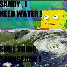 These Hurricane Sandy Spongebob And Grease Memes Are Spreading Around Twitter