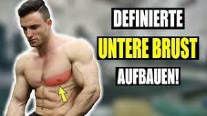 Bei den brustmuskelübungen werden folgende muskeln. Definierte Untere Brust Schnell Aufbauen Die Besten Tipps Und Ubungen Youtube