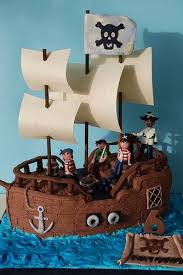 Cake Wrecks Home Sunday Sweets For Tell A Joke Day Pirate Ship Cakes Pirate Cake Birthday Cake Kids