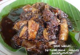 Babat Gongso From Semarang Indonesia