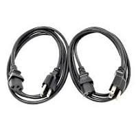 Micro Connectors, Inc 12 ft. Universal AC Power Cord UL ...
