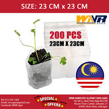 A franchise preschool for children age 6 years and. Ready Stock Biodegradable Grow Bag 23cm X 23cm Non Woven Nursery Plant Grow Bags Seedling Pots 200 Pcs Shopee Malaysia