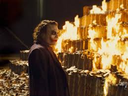 Wallpaper cave | wallpaper access. Joker Burning Money 1600x1200 Download Hd Wallpaper Wallpapertip