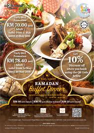 F i d a ‏ @rafidahjohan 28 мар. Lsp Ramadan Buffet Dinner Early Bird Foodwithin