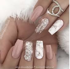 Now all you have to do is show 'em off. Fall Winter 2019 Nail Ideas Manicure Lookbook For All Styles Pink Nail Art Designs Pink Glitter Nails White Nail Designs