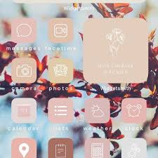 Rose Pink Neutral Aesthetic Ios 14 Ipados App Icons Ios14 Etsy In 2020 App Icon Ios App Icon Homescreen