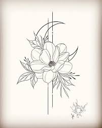 Pin On Unique Tattoo In 2020 Simple Flower Tattoo Flower Tattoo Designs Floral Tattoo Design