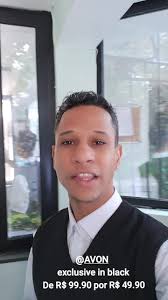 promoções no Ciclo 15 @avon da linha de perfumes masculino exclusive in  Black são 4 fragrância pra vc usar Quest. Reserve. Absolute. #avon  #sucessonotiktok #reels #sucesso