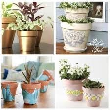 Today i'm sharing this quick and easy way to decorate terracotta pots. 24 Beautiful Ways To Decorate Terracotta Pots A Cultivated Nest
