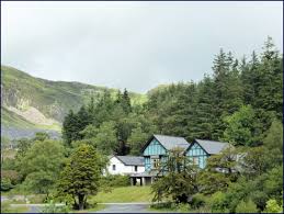 Project included interior construction to maximize master suite bathroom and dressing room. Blue House From Llechwedd Slate Caverns Car Park Lillabullero