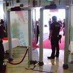 The column construction, both attractive and compact, allows it. Ceia Security Metal Detectors
