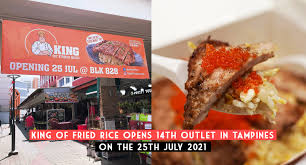 Medical exam, resting ecg, blood/urine tests: King Of Fried Rice Opens 14th Outlet In Tampines On The 25th July 2021 Singapore Foodie King