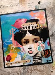 Cenotaph Enniskillen- mixed media/collage