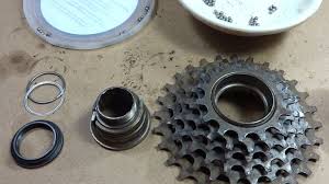 I Show How To Disassemble And Re Assemble A Freewheel From A Bike Wheel I Also Clean And Lube The Freewheel Parts I Didn T R Bike Repair Bicycle Bicycle Gear