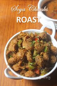 Soya Chunks Roast Recipe Meal Maker Varuval Recipe Recipe Indian Vegetarian Dinner Recipes Healthy Food Dishes Soya Chunks Recipe