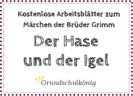 Der grundschulkönig bietet umfangreiche arbeitsmaterialien für die grundschule an, die sowohl zu hause, als auch in der schule oder hort bzw. Kostenlose Arbeitsblatter Zum Marchen Der Hase Und Der Igel Von Den Brudern Grimm Lesetext Leseprobe Marchen Grundschule Grundschulkonig Fabeln Grundschule