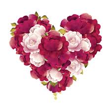 Flower In Heart Shape Flower Clipart Flower Png And Vector With Transparent Background For Free Download Flower Png Images Flower Frame Hd Flowers