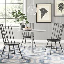 The faux white marble dining table, round kitchen table, glam gold tulip table is perfect for any room or space. Round White Kitchen Dining Tables You Ll Love In 2021 Wayfair