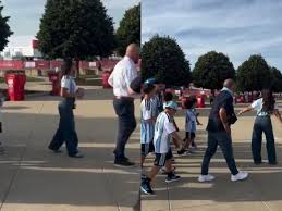 Así llegó Antonella Roccuzzo y la familia de Lionel Messi al estadio para alentar a Argentina en el debut del Mundial 2026