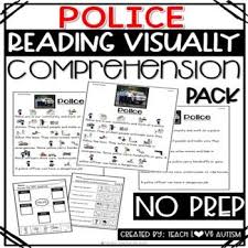 Police Reading Visually Comprehension In 2020 Life Skills Curriculum Special Education Reading High School Special Education Teacher