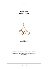 Maybe you would like to learn more about one of these? Buku Ajar Aljabar Linear