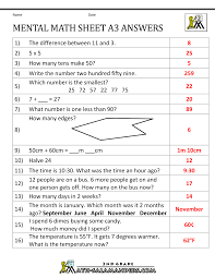 The more questions you get correct here, the more random knowledge you have is your brain big enough to g. Math Questions For Grade 7 With Answers